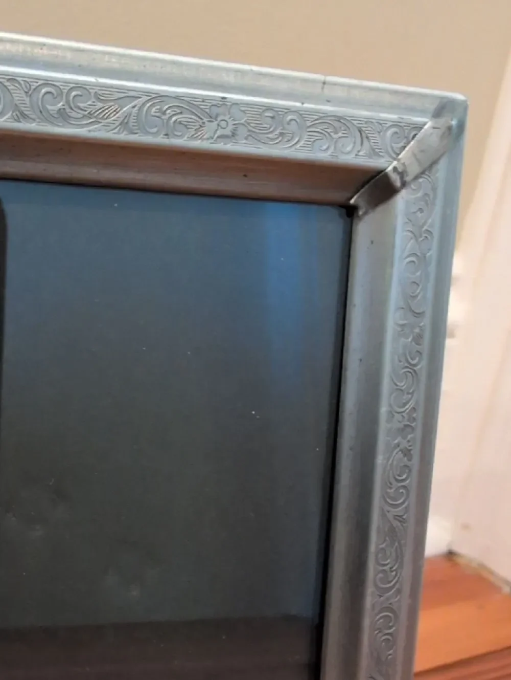 Vintage stylish silver